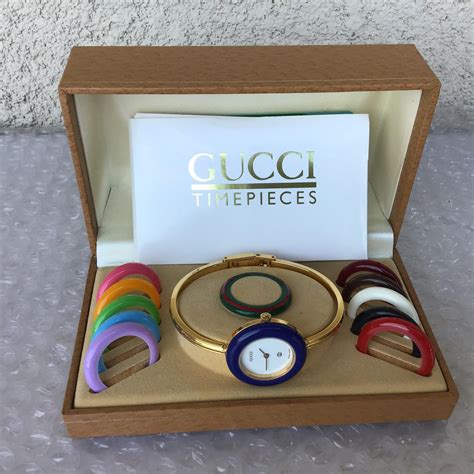 Gucci watch w interchangeable bezels : r/DHgate.